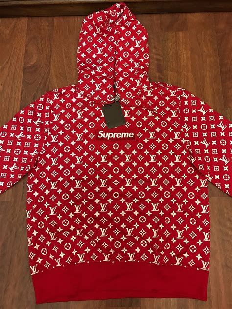 does lv own supreme|supreme and louis vuitton hoodie.